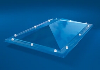 Polycarbonaat, 1-wandig, rechthoekig